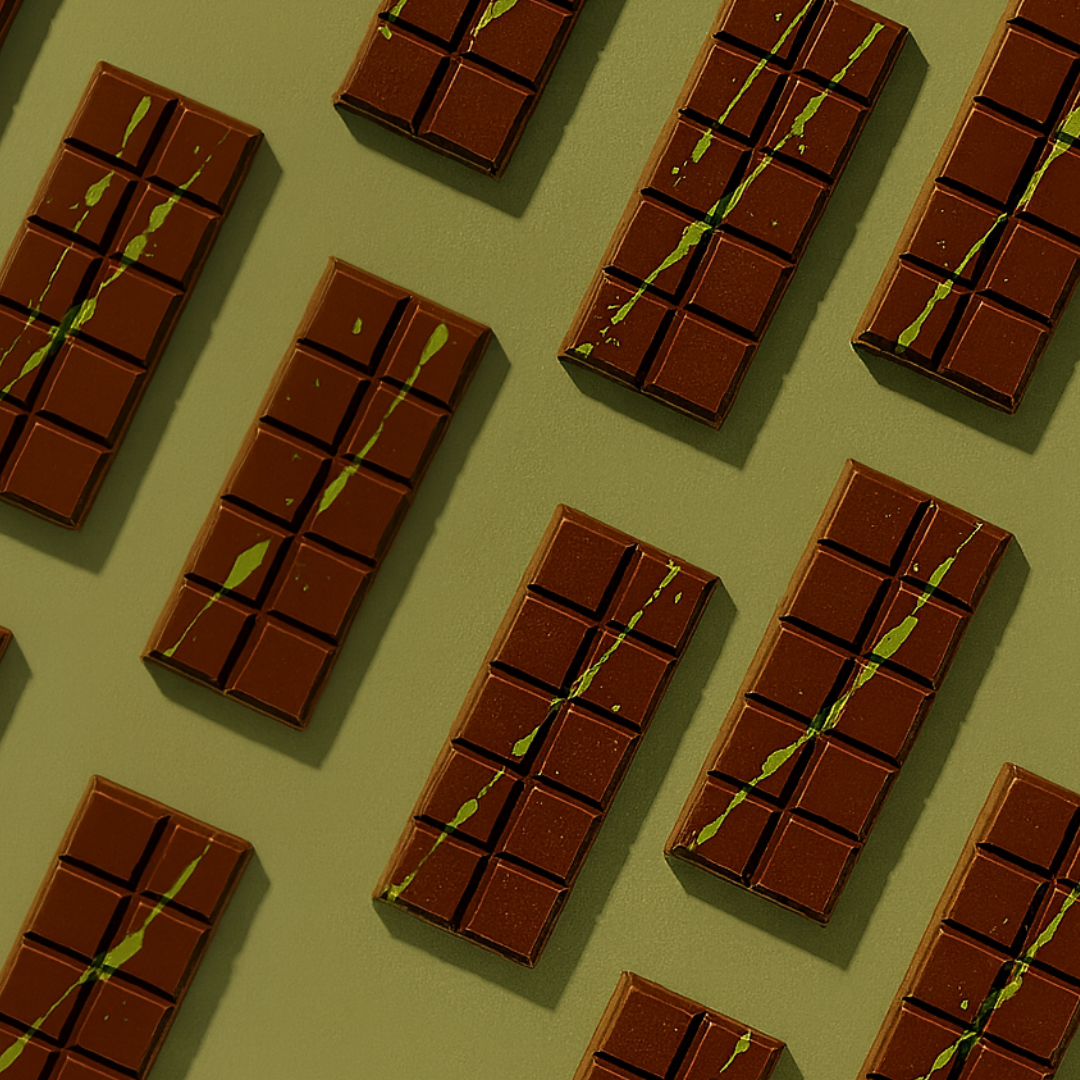 Custom Wrapped Dubai Chocolate Bar – Pistachio Kunafa | 75g